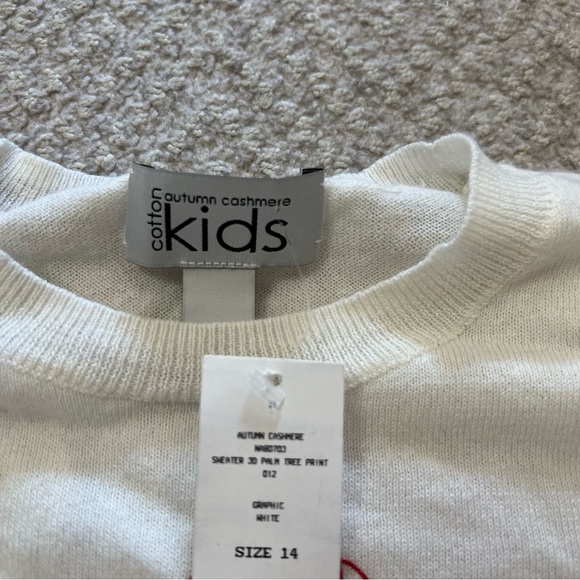 NWT Autumn Cashmere Palm Tree Sweater - Picture 3 of 3